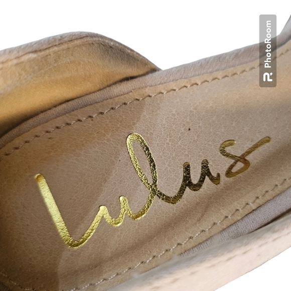 Lulus Tan Pointed Toe Cut Out 4in Stiletto - Picture 9 of 10